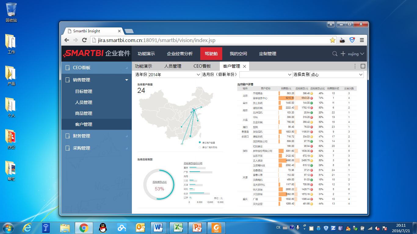 Smartbi V6 新版屏幕自适应